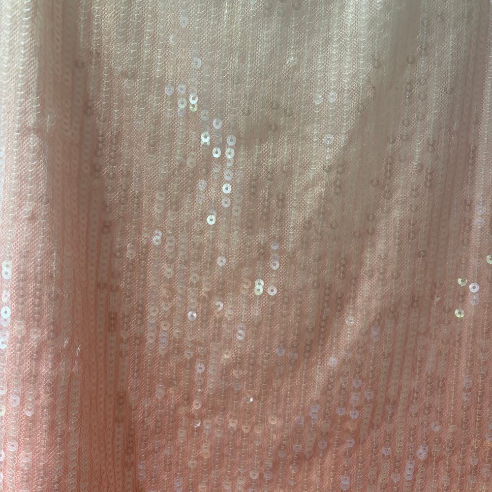 Chico's Ombre Pink Sequin Tank Top Size 2 Medium NWT - Picture 3 of 9